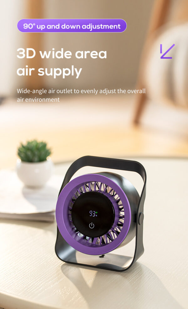Desktop & Wall-Mounted Fan - Image 13