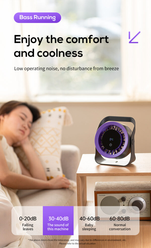 Desktop & Wall-Mounted Fan - Image 16