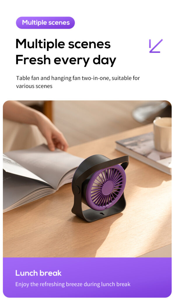 Desktop & Wall-Mounted Fan - Image 19
