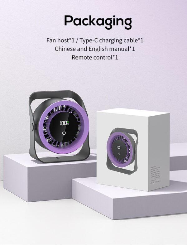 Desktop & Wall-Mounted Fan - Image 23