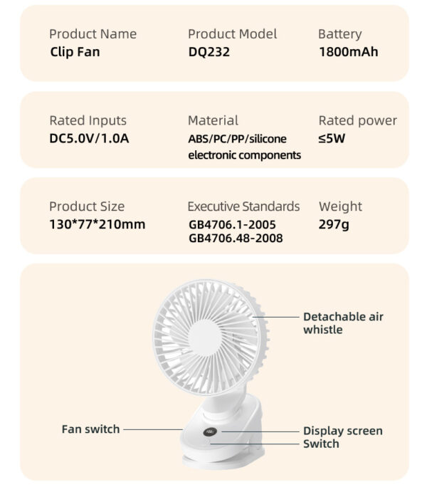 Dual use clamp fan - Image 24