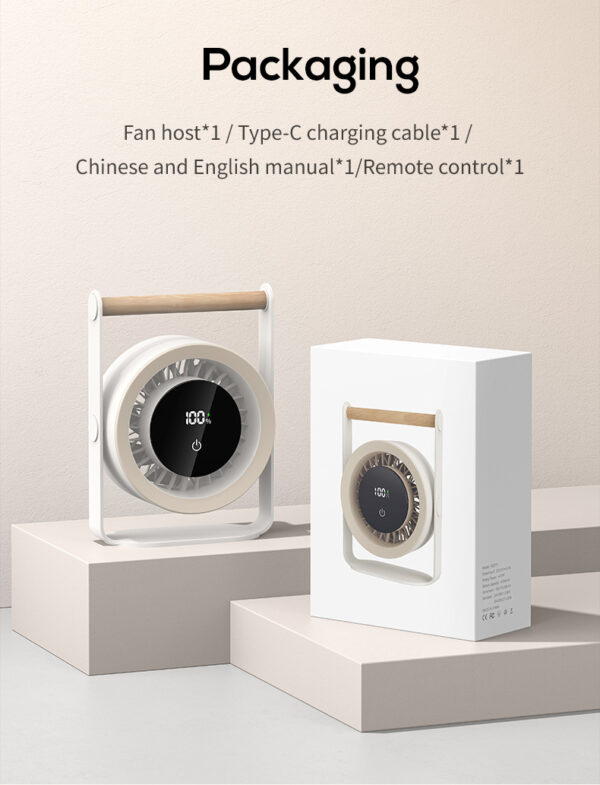 100-speed remote control desktop fan - Image 21