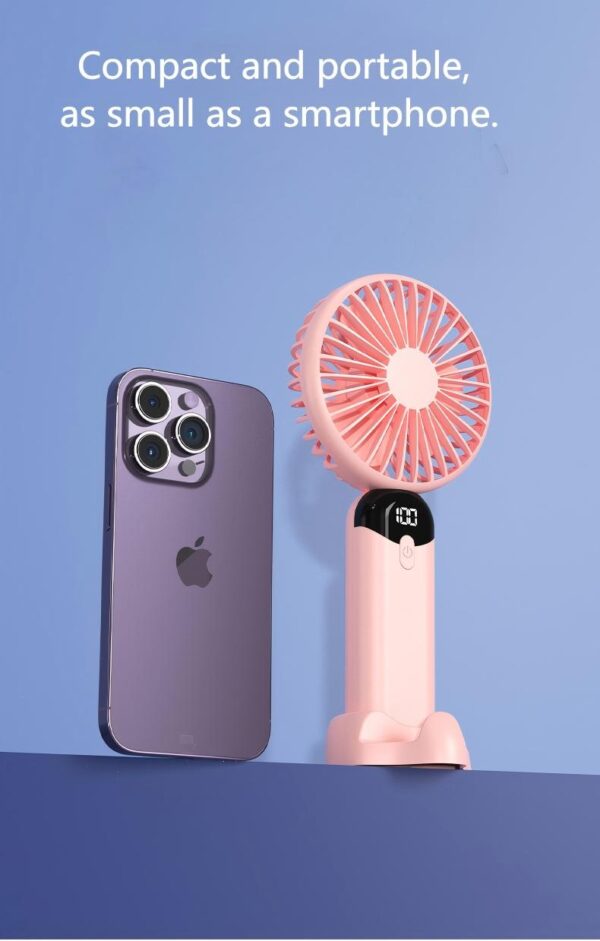 Quiet & Portable Handheld Fan - Image 7