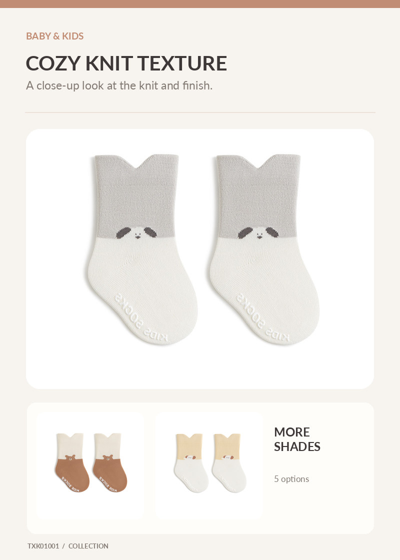 Kids Crew Socks for wholesale buyers – TXK01001, detail image 3