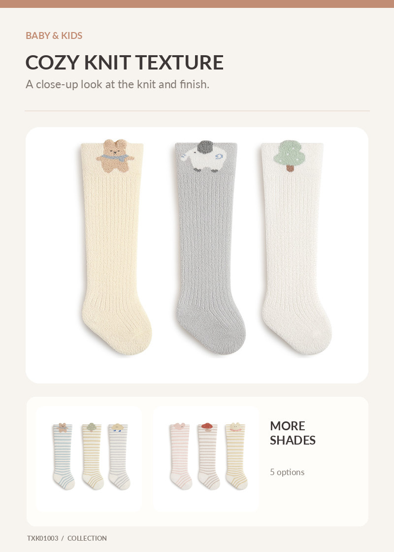 Kids Crew Socks for wholesale buyers – TXK01003, detail image 3