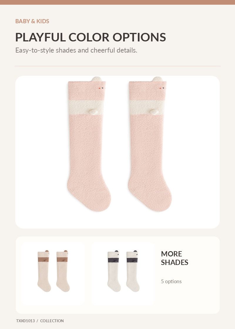 Kids Crew Socks for wholesale buyers – TXK01013, detail image 2