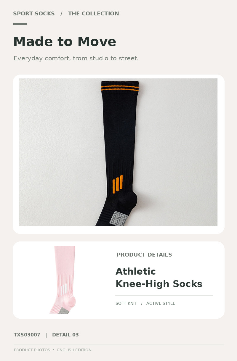 Performance Sports Socks for wholesale buyers – TXS03007, detail image 3