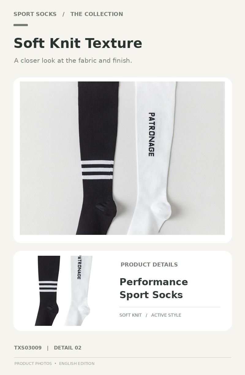 Performance Sports Socks for wholesale buyers – TXS03009, detail image 2