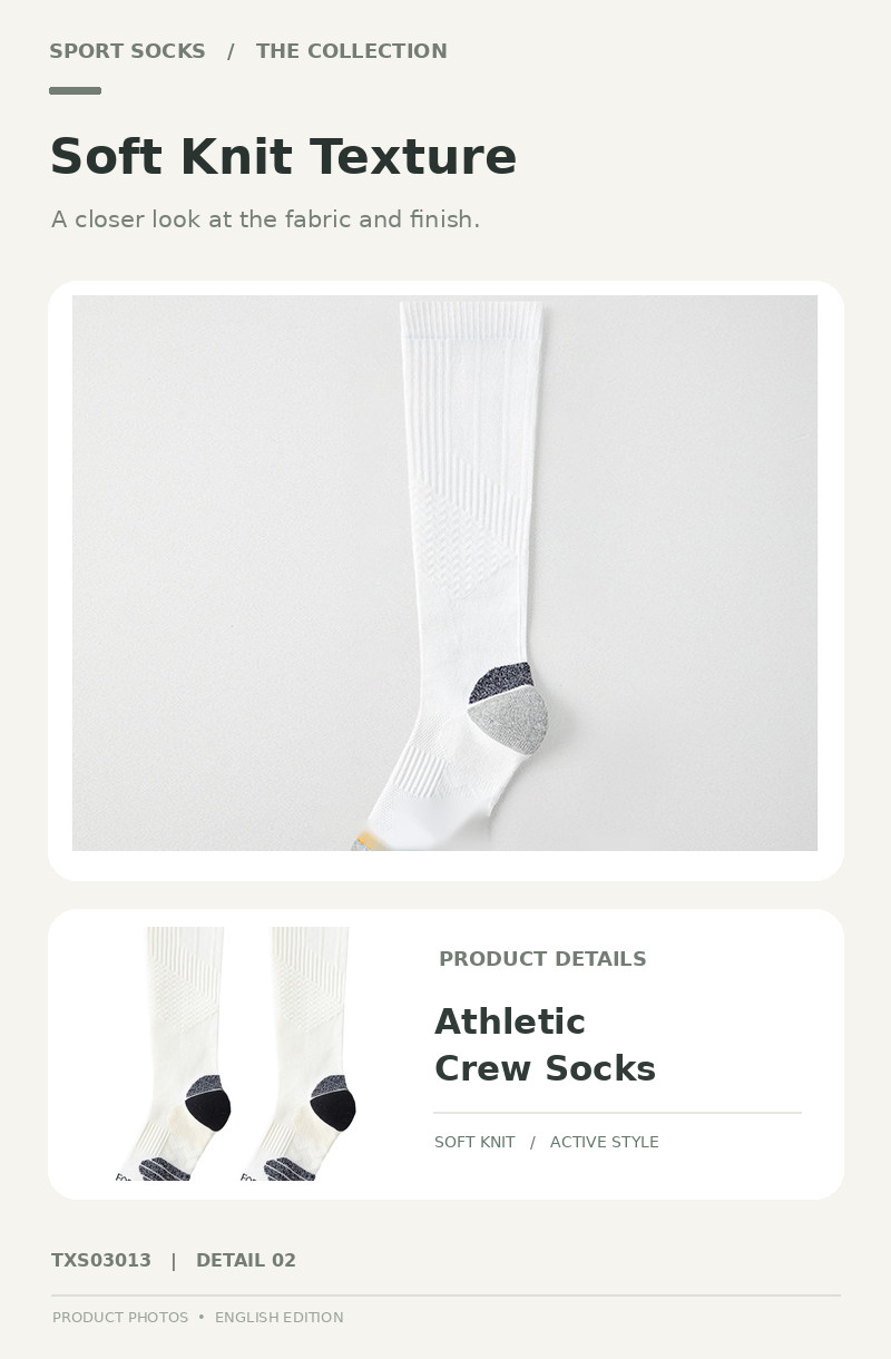 Performance Sports Socks for wholesale buyers – TXS03013, detail image 2