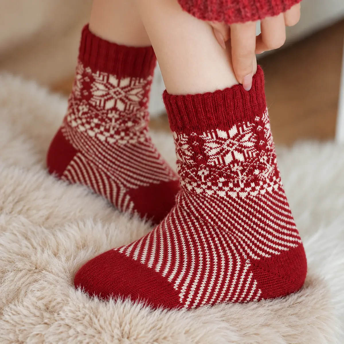 Tianxi Wool Socks TXW03004 product photograph