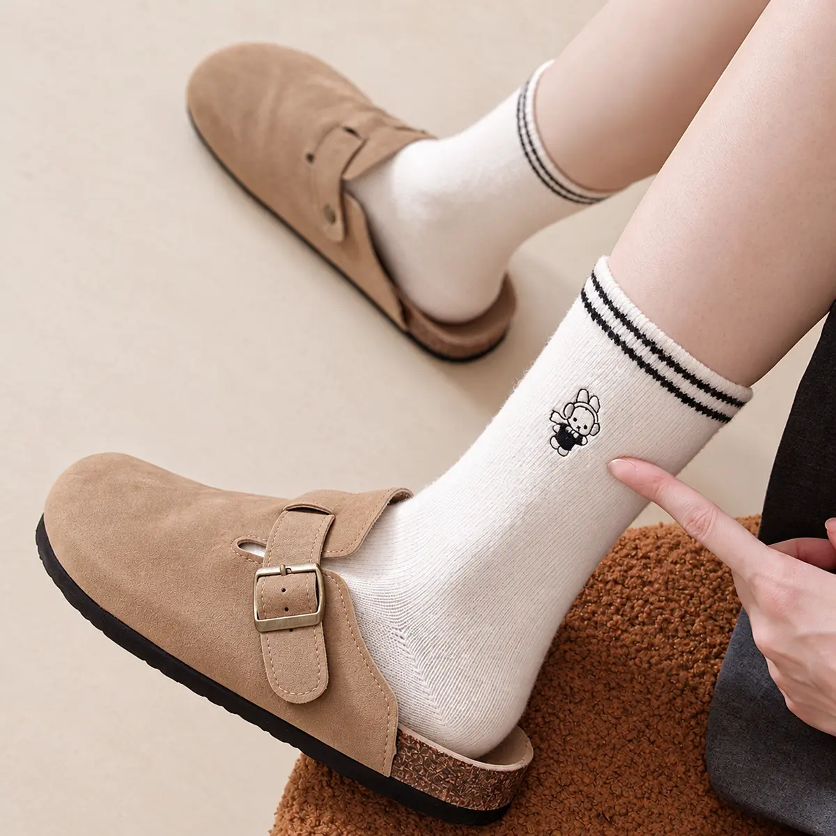 Tianxi Wool Socks TXW03011 product photograph